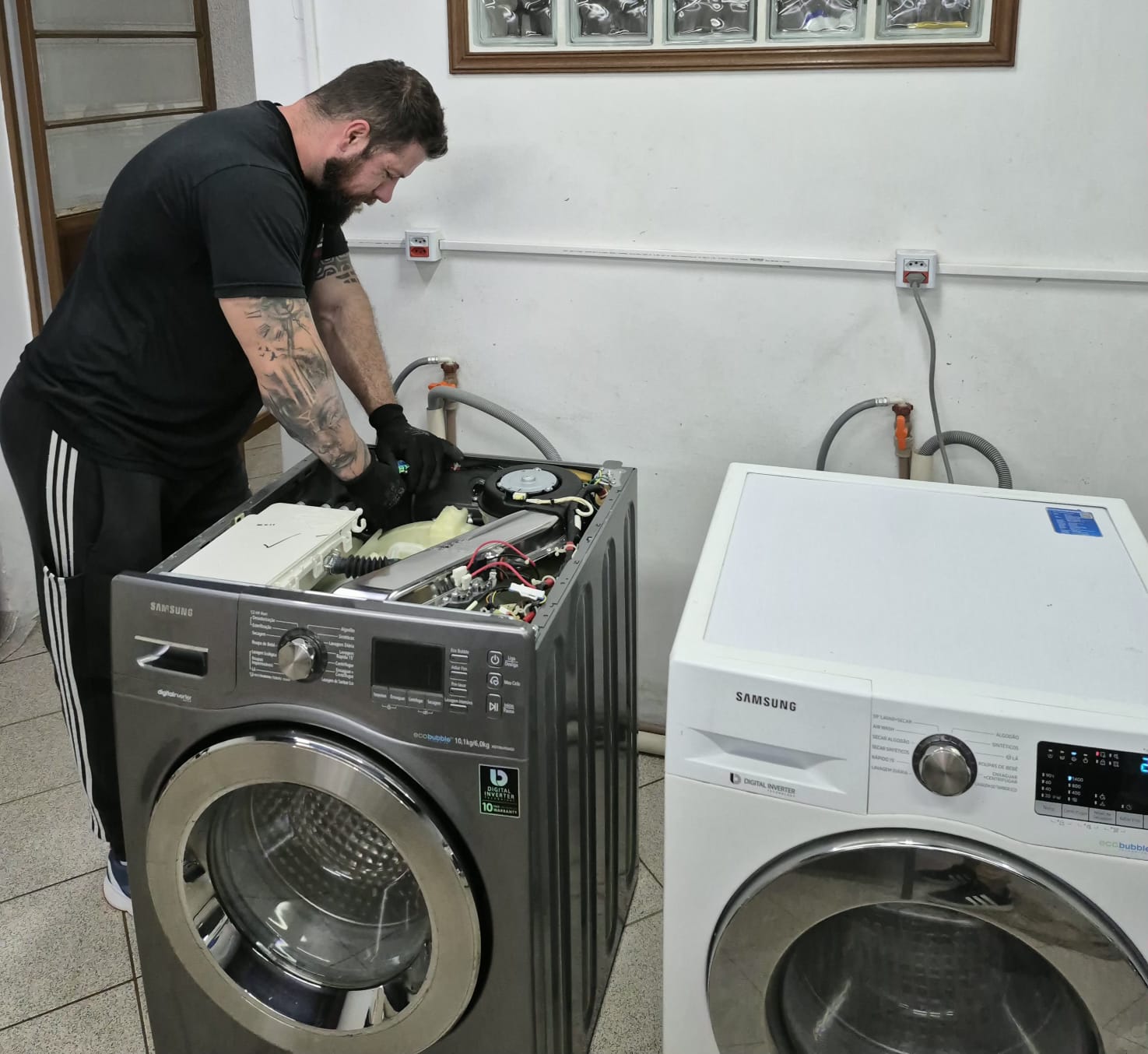 Assistência técnica em lava e seca Samsung e LG em Porto Alegre - Home Tech